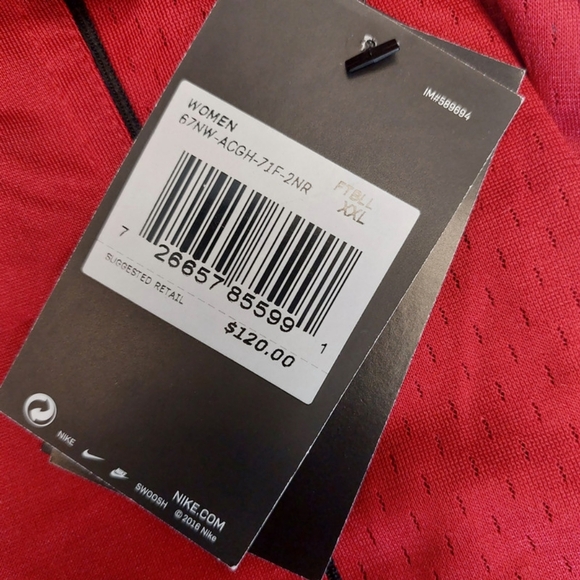 Nike Arizona Cardinals Jersey Womens Size XXL Loose Fit J.J. Watt #99 On Field - Picture 5 of 11